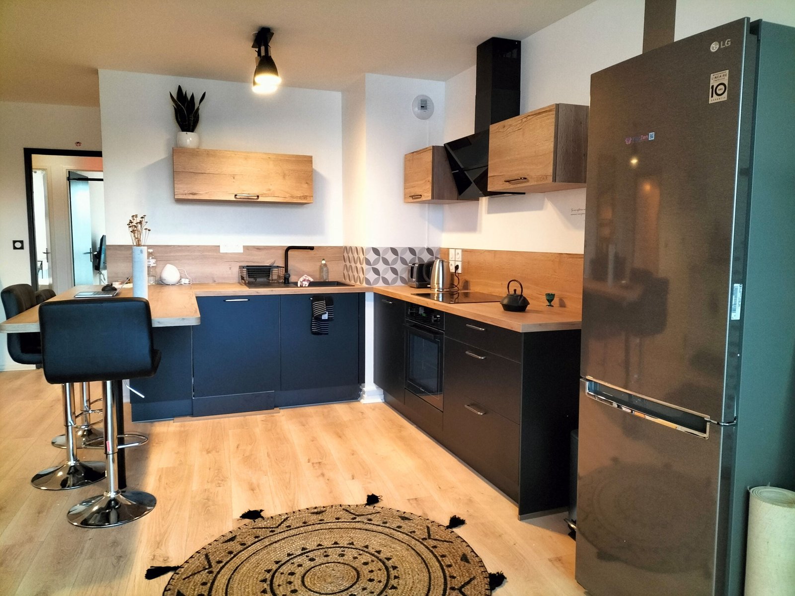 Colocation contemporaine: Livrée et dispo! 18 Cuisine FlatZen Mantes Colocation